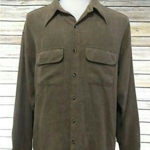 Mens, Van Huesen, long sleeve collar shirt